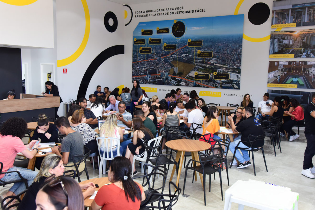 Estande de Vendas Construtora Cury Cidade Mooca San Marco